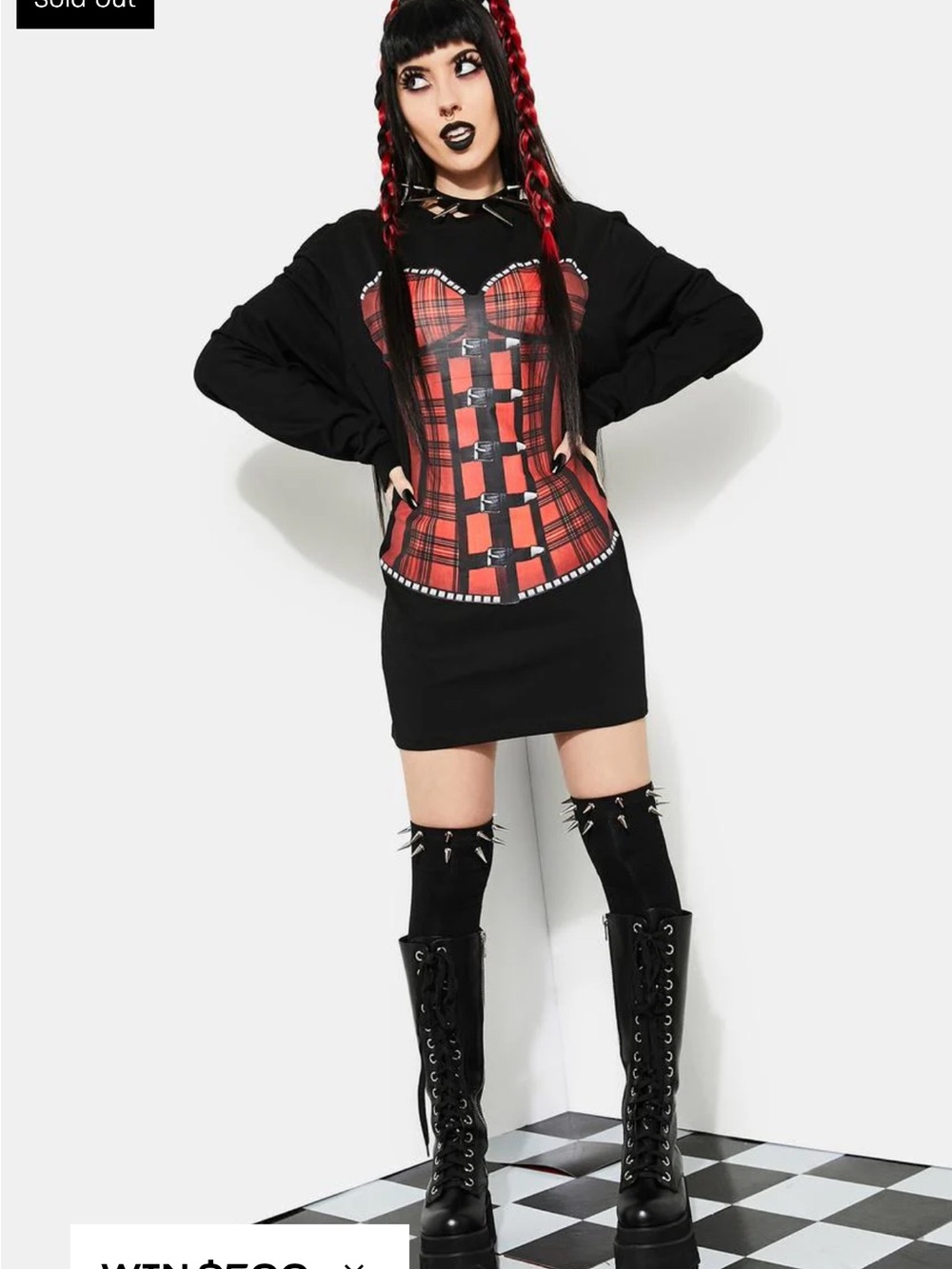 Current Mood Corset Tee